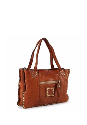 CORA SCHULTER - Borsa a mano - cognac
