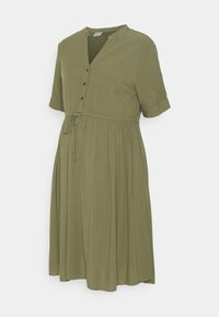 Não selecionado, deep lichen green