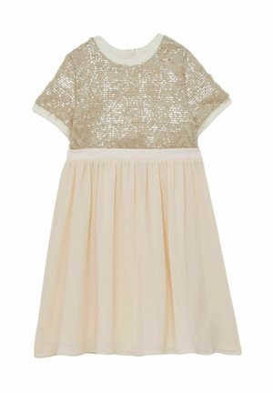 BEE SEQUIN - Robe de soirée - champagne