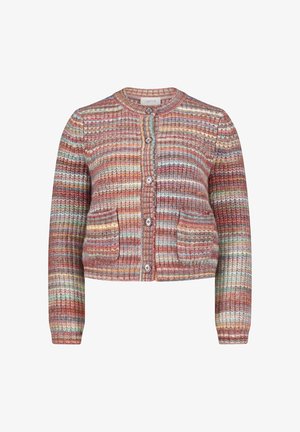 Cartoon, CARTOON MIT RUNDHALSAUSSCHNITT CARDIGAN - Gilet - pink green
