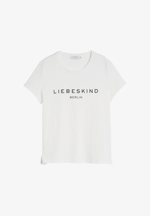 Liebeskind Berlin MIT LABEL - Print T-shirt - weiß