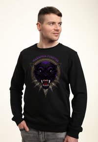 Marvel AVENGERS CLASSIC PANTHER FILES - Sudadera - black