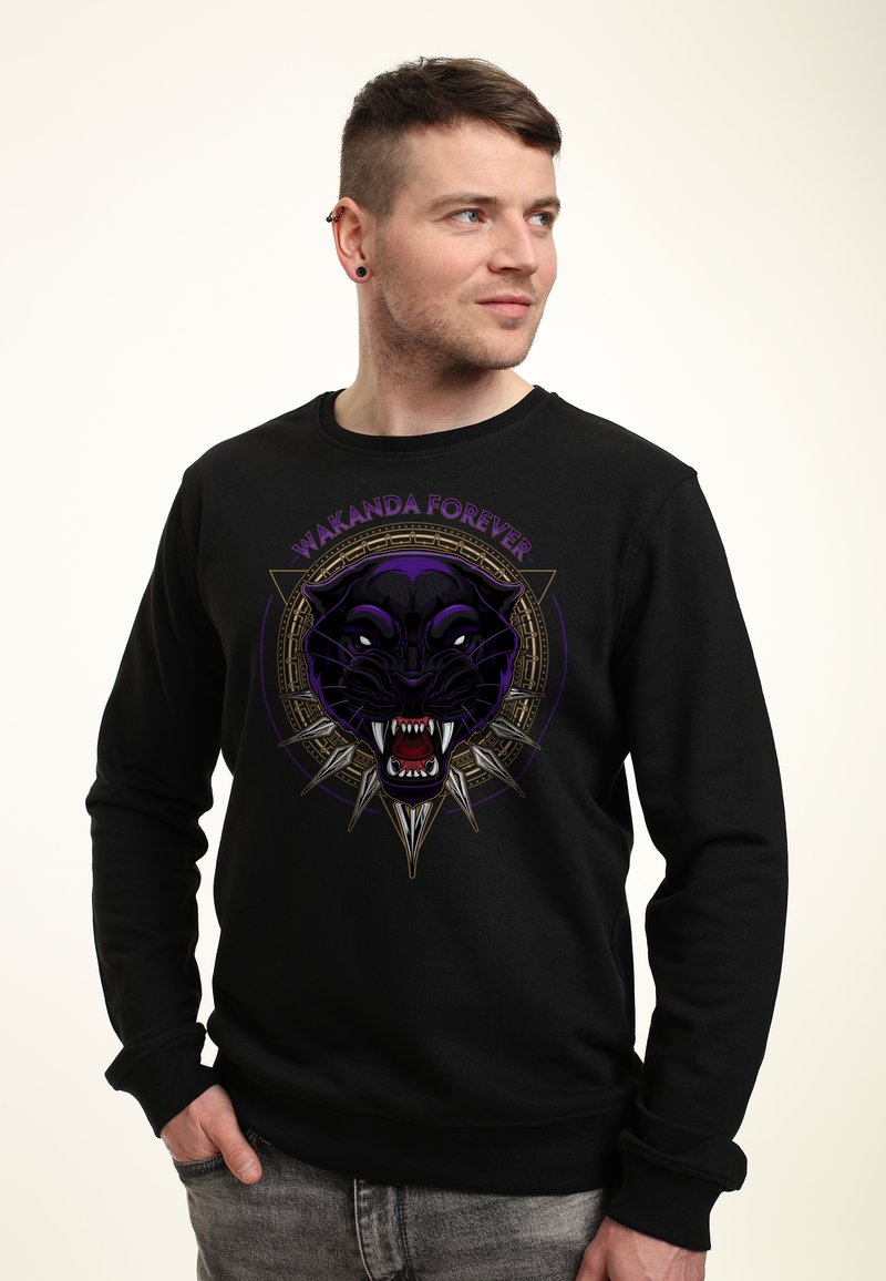 Marvel AVENGERS CLASSIC PANTHER FILES - Sudadera - black