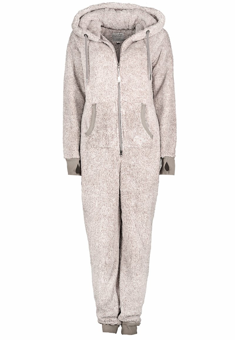 Eight 2 Nine OVERALL MIT ÖHRCHEN - Jumpsuit - dark grey