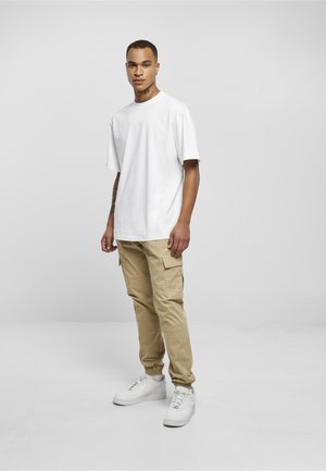 Urban Classics WASHED JOGGING - Pantaloni cargo - sand