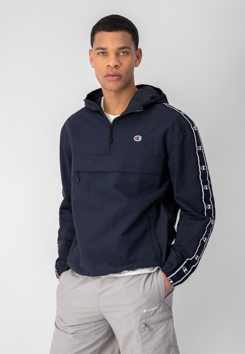Champion HOODED OUTDOOR - Veste coupe-vent - dark blue/bleu marine - ZALANDO.FR