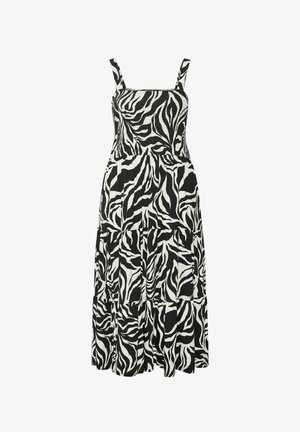 Yours Clothing, PLUS SIZE ANIMAL PRINT DRESSES - Robe de jour - black