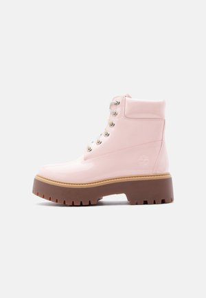 STONE STREET BOOT - Μποτάκια με κορδόνια - light pink