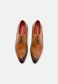 Melvin & Hamilton TONI 54 - Παπούτσια με κορδόνια - crust/mid brown/crust-mid brown/wood/tan/sand/red/orange/edge/brown