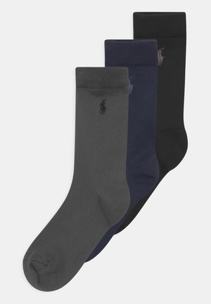 SUPERST CREW 3 PACK - Socken - navy/grey/black