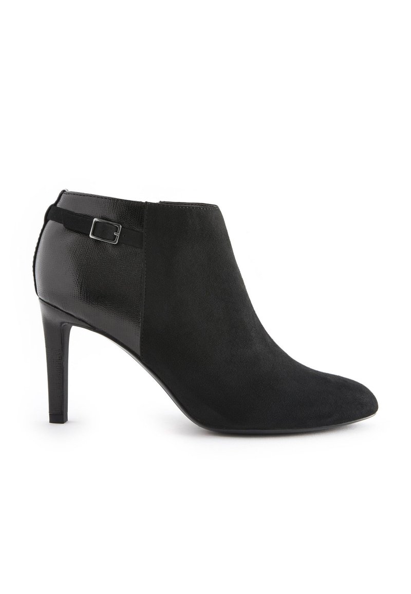 Next FOREVER COMFORTÂ® ROUND TOE SHOE BOOTS - Klassikalised kontsakingad - black