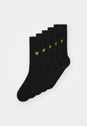 Lyle & Scott CAMDYN 5 PACK - Strømper - black