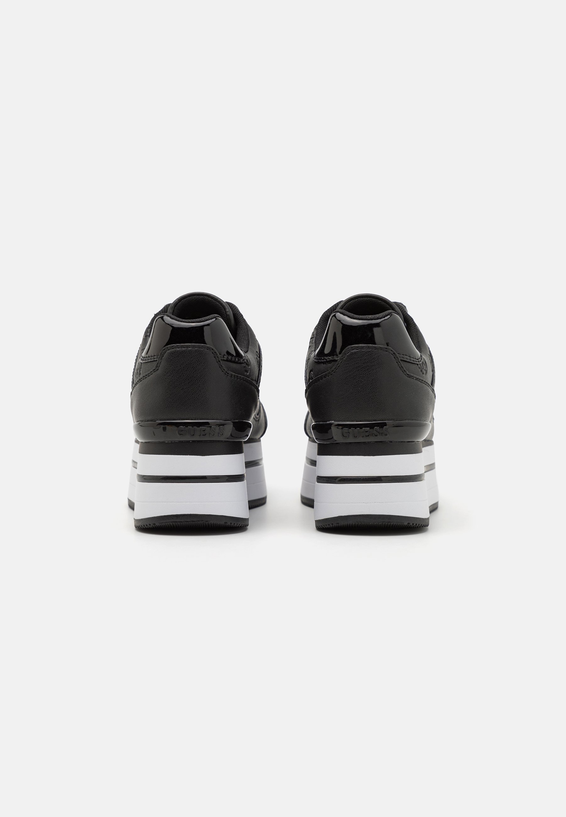 Guess Hansin - Platform sneakers voor dames - Goud - Nelson.nl