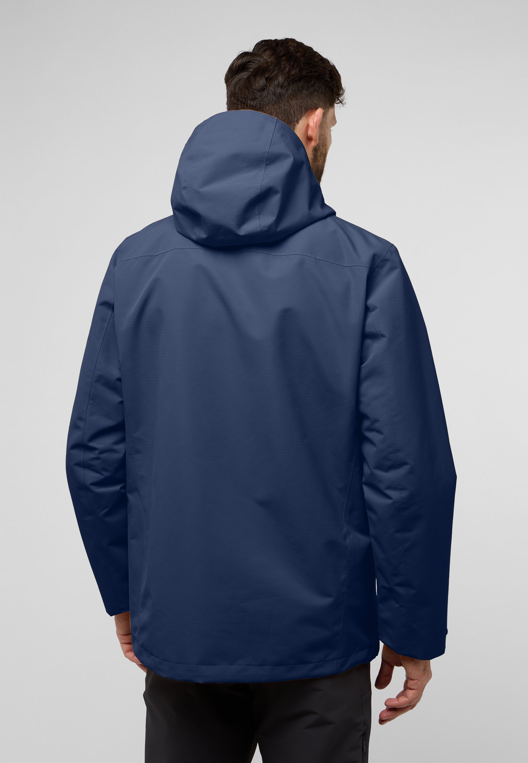 Jack Wolfskin ALTENBERG 3IN1 JKT M - Waterproof jacket - midnight
