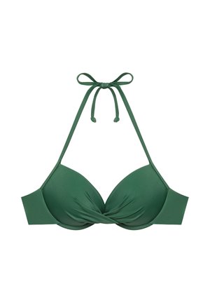 Yamamay, ESSENTIALS - BIKINI TOP - Top de bikini - green plain