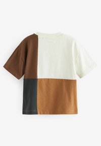 Next SHORT SLEEVE CHARACTER 3 PACK - T-shirts print - tan brown