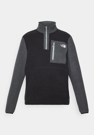 The North Face YUMIORI 1/4 ZIP - Sweat polaire - white dune/midnight pet