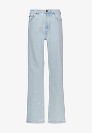 Karl Kani SMALL SIGNATURE FIVE POCKET STRAIGHT LEG DENIM - Laza szabású farmerek - bleached blue