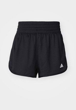 adidas Performance PACER ESSENTIALS SEAMLESS KNIT HIGH-RISE - Pantaloni scurți sport - black