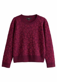 Niet geselecteerd, red burgundy animal leopard