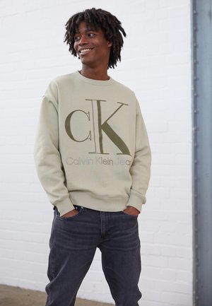 HIGH SHINE CREW NECK - Sweater - wheat fields