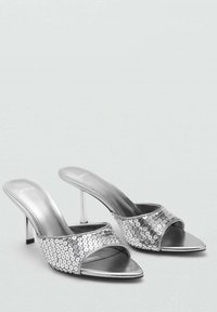 Mango Sandalen - silver-coloured