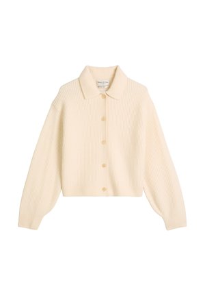 Strickjacke - raw cream