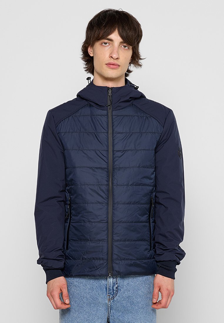 INDICODE JEANS Jas blauw denim/bluedenim