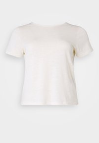 CARLEONORA - T-shirt print - cloud dancer