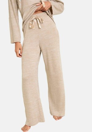 REGULAR FIT -LOUNGEWEAR  - Pantaloni - mocha