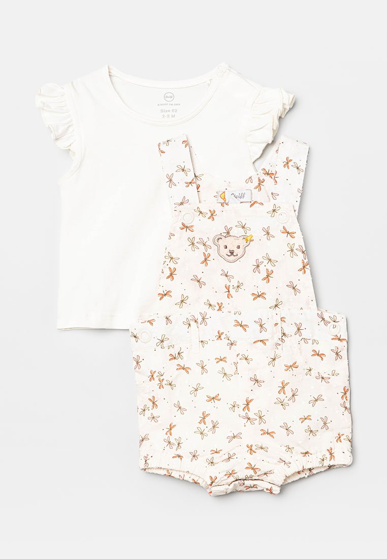 Steiff Tuinbroek crème