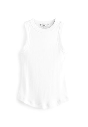 Next RACER TANK  - Linne - white rib