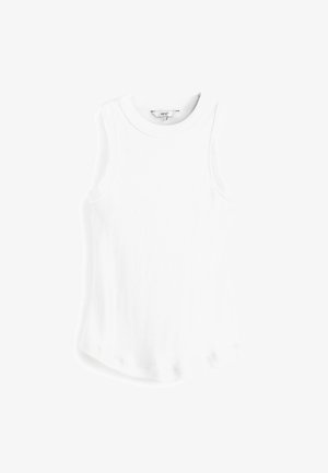 Next RACER TANK - Top - white rib