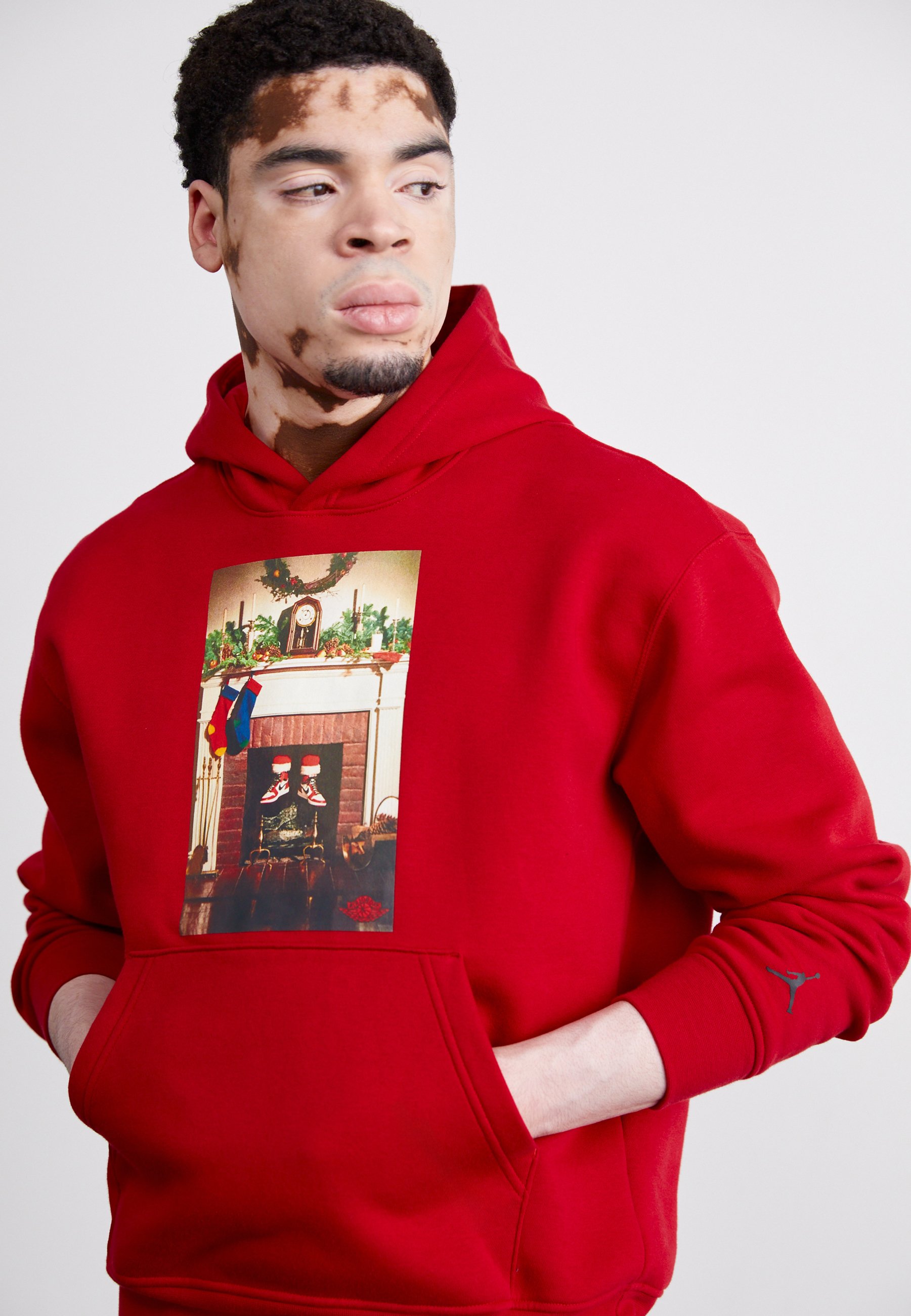 jordan santa chimney hoodie