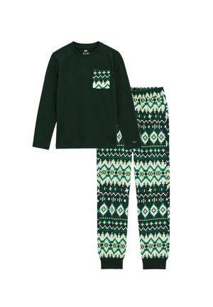 SET - Pidžaamakomplekt - dark green