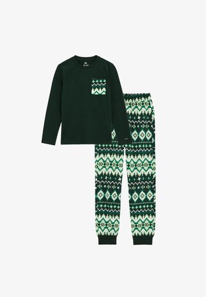 SET - Komplet pidžame - dark green