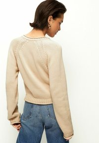 Next ROLL EDGE POCKET DETAIL - REGULAR FIT - Kofta - neutral brown