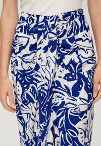 s.Oliver ROK VAN - A-lijn rok - ozeanblau