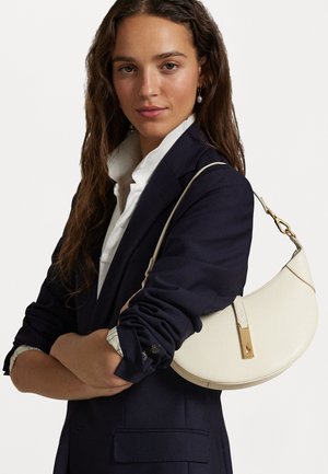 POLO ID LEATHER MINI SHOULDER BAG - Rokassoma - ivory