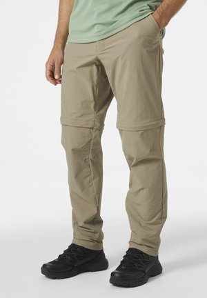 BRONO ZIP OFF  - Ski pants - pebble