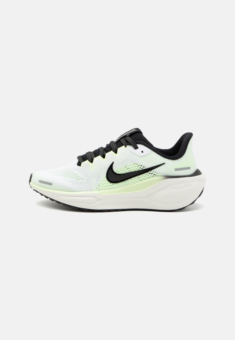 Nike Performance AIR ZOOM PEGASUS 41 UNISEX - Chaussures de running sur route - white/black/barely volt/vintage green