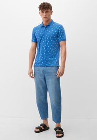 s.Oliver MIT ALLOVER-PRINT - Koszulka polo