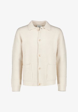 Lindbergh, LINDBERGH CHUNKY KNITTED CARDIGAN L/S - Cardigan - lt sand mel