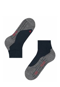 FALKE TK5 SHORT TREKKING LIGHT CUSHIONING - Calcetines de deporte - marine