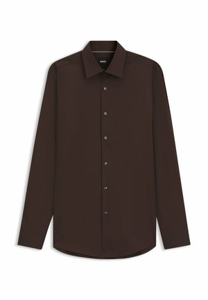 BOSS, H-HANK-KENT-C1-214 - Camicia elegante - dark brown nine