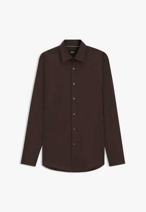 BOSS, H-HANK-KENT-C1-214 - Camicia elegante - dark brown nine