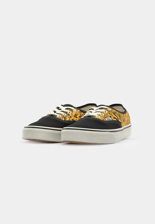 Vans AUTHENTIC UNISEX - Trainers - black/yellow — foto 4