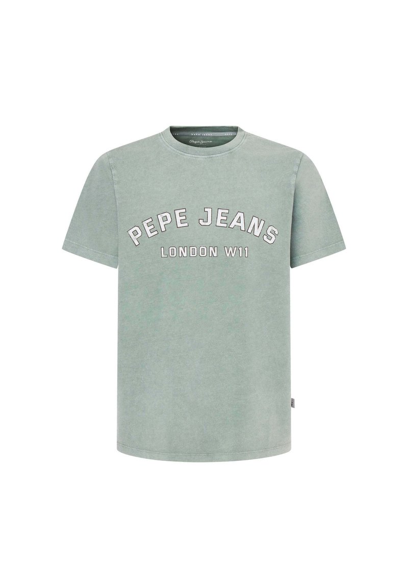 Pepe Jeans T-shirt print lichtgroen