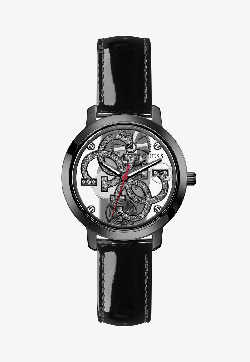 Guess QUATTRO CLEAR - Karóra - Black