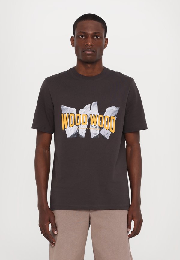 BOBBY ARCHROCK - Print T-shirt - licorice
